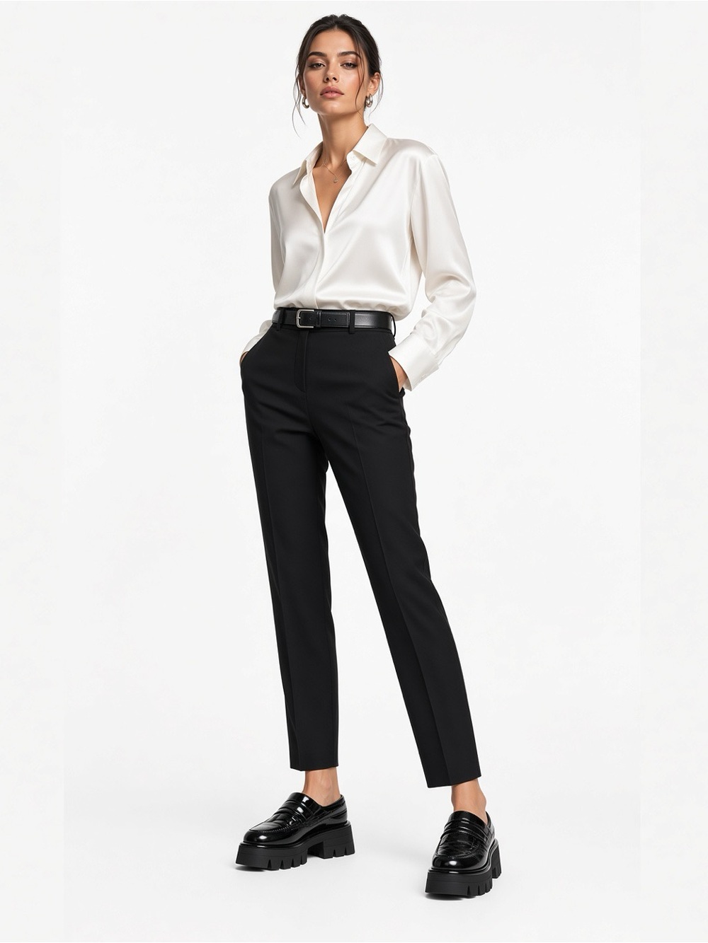👠 MICHAEL MICHAEL KORS Barton Slip On | Black | Size 8M | NWT 🏷️